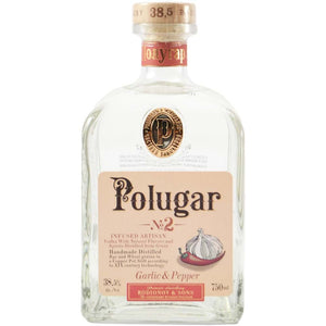 Polugar No. 2 Garlic & Pepper Vodka at CaskCartel.com