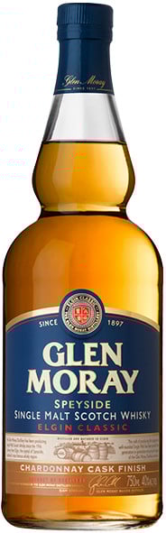 Glen Moray Elgin Classic Chardonnay Cask Finished Single Malt Scotch Whisky at CaskCartel.com