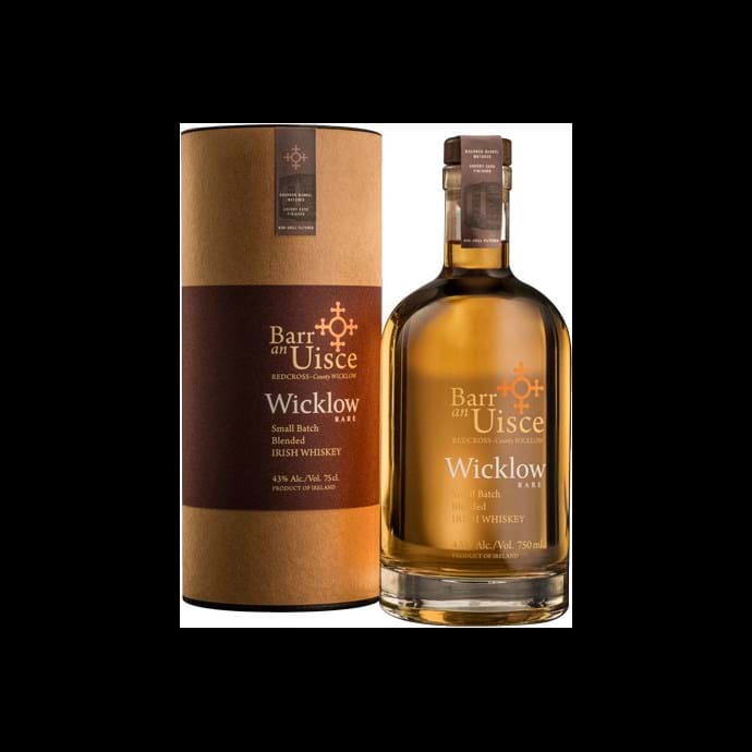 Barr an Uisce Wicklow Rare 4 year Old Irish Blend Finished in Oloroso Sherry Casks Whiskey