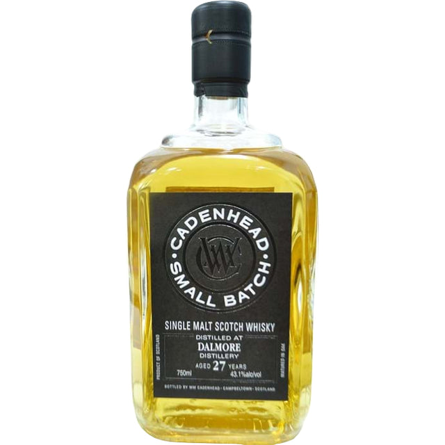 Cadenhead's Dalmore 27 Year Old ex Bourbon Barrel # 341 1989 Scotch Whisky at CaskCartel.com