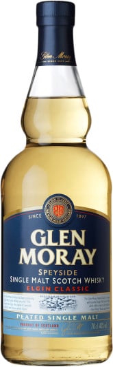 Glen Moray Elgin Classic Peated Single Malt Scotch Whiskey