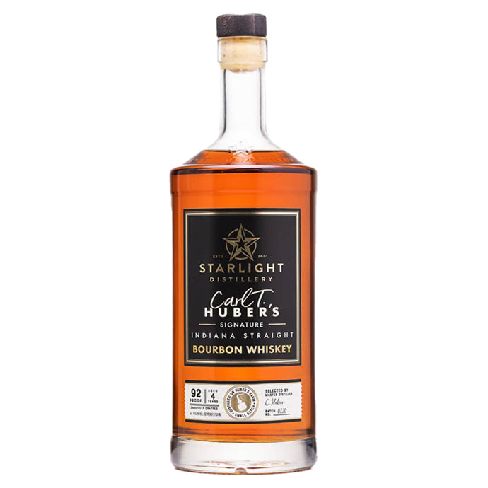 Huber's Starlight Distillery Carl T. Indiana Straight Bourbon Whiskey at CaskCartel.com