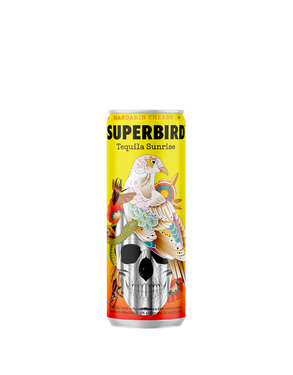 Superbird Tequila Sunrise Mandarin Cherry Cocktail | 4x355ML at CaskCartel.com
