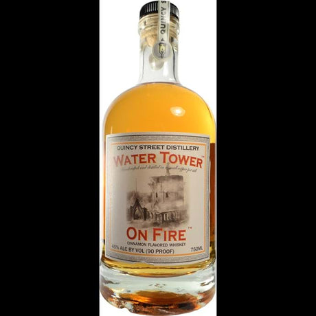 Quincy Street Distillery On Fire Cinnamon Corn Whiskey at CaskCartel.com