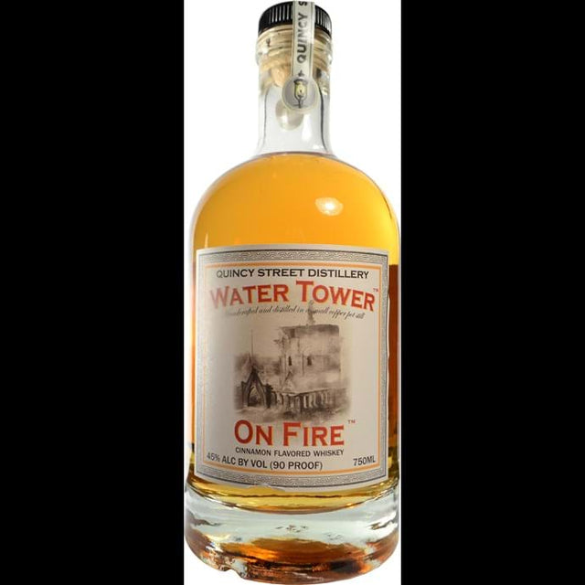 Quincy Street Distillery On Fire Cinnamon Corn Whiskey at CaskCartel.com