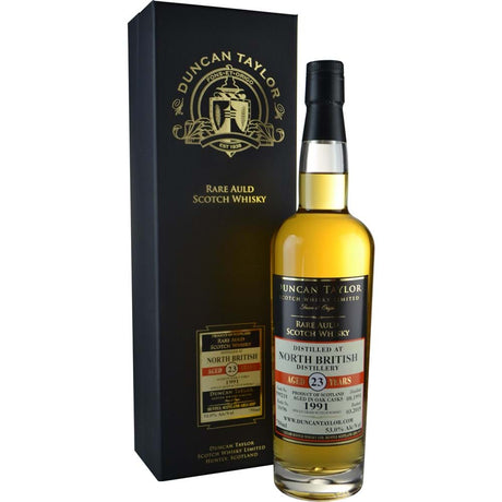 Duncan Taylor North British 23 Year Old Single Cask # 599218 Grain 1991 Scotch Whisky at CaskCartel.com