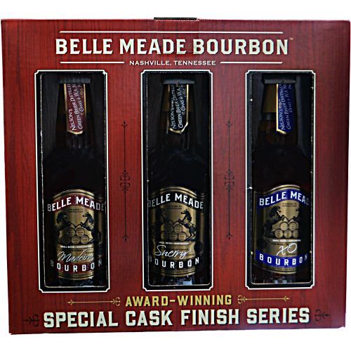 Belle Meade Bourbon | Special Cask Finished Series | 375ml Triple Pack