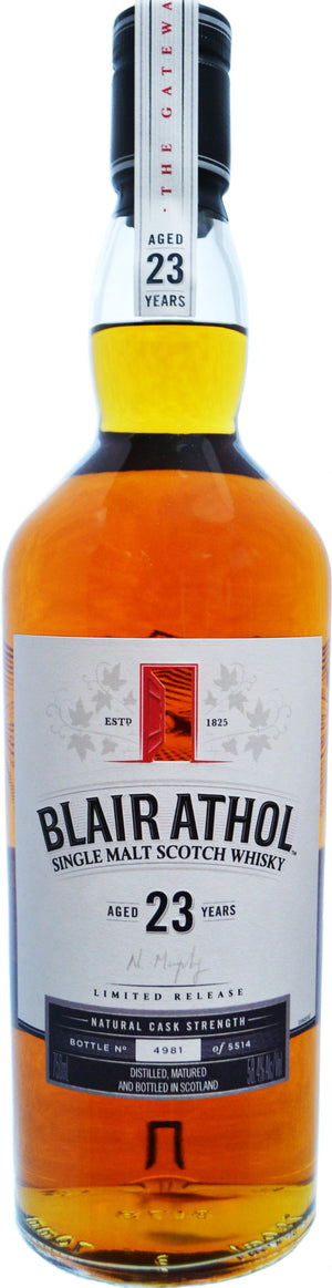 Blair Athol 1993 - 23 Year Old (Limited Release 2017) Natural Cask Strength Single Malt Scotch Whiskey at CaskCartel.com