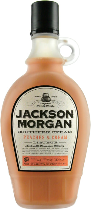 Jackson Morgan Peaches & Cream Southern Cream Liqueur at CaskCartel.com