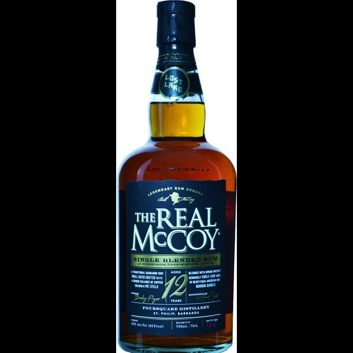 The Real McCoy Distiller's Proof 12 year Old Barbados Rum
