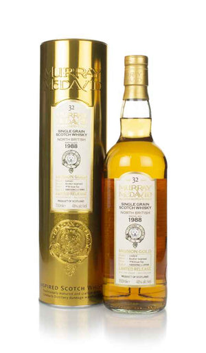 North British 32 Year Old 1988 (casks 608959/963 & 238960) - Mission Gold (Murray McDavid) Whisky | 700ML at CaskCartel.com