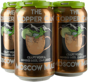 The Copper Can Moscow Mule Cocktail | 4x355ML at CaskCartel.com