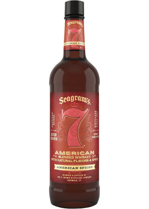 Seagram's 7 Crown Spiced American Blended Whiskey 1L