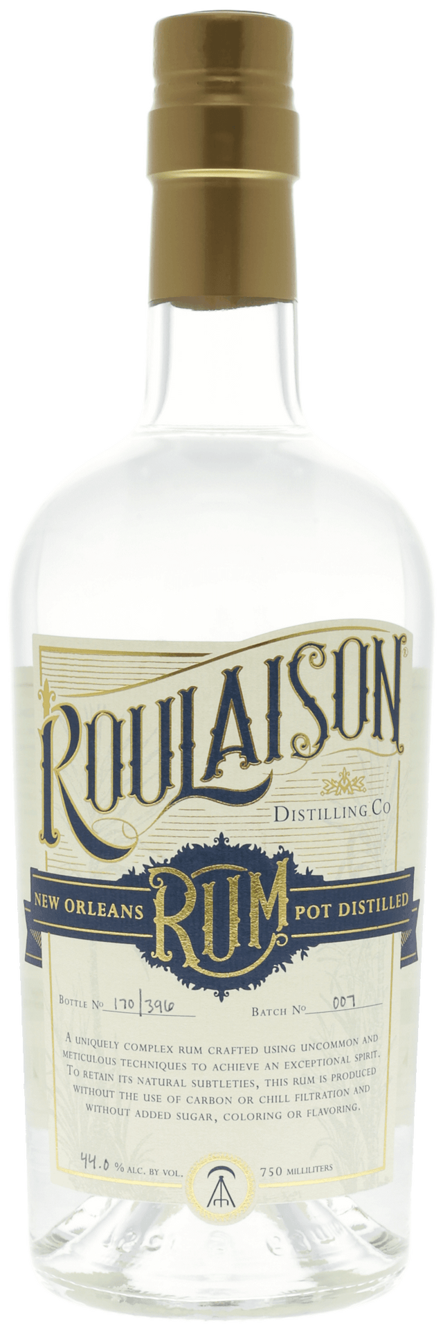 Roulaison Distilling Co. Traditional White Rum at CaskCartel.com