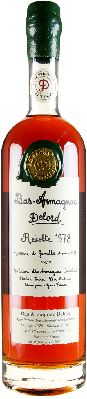 Delord 40 year old Vintage 1978 Armagnac at CaskCartel.com