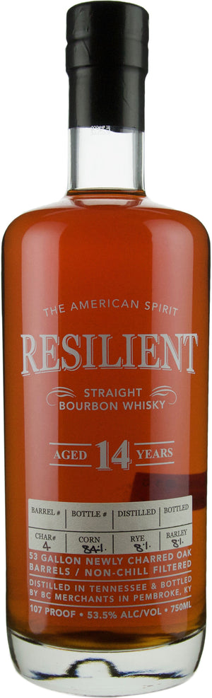 Resilient 14 Year Old Straight Bourbon Single Barrel # 33 Whiskey at CaskCartel.com