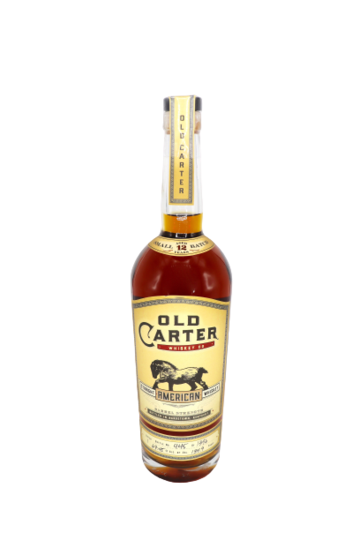 Old Carter 12 Year Small Batch Barrel Strength 134.9 Proof Straight American Whiskey 700ML