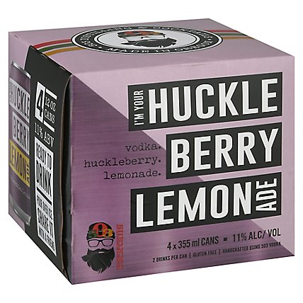 503 Distilling Huckle Berry Lemonade Cocktail | 4*355ML at CaskCartel.com