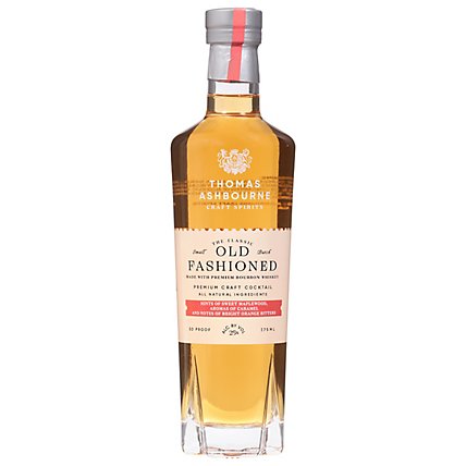Thomas Ashbourne Craft Spirits The Classic Old Fashioned Small Batch Cocktail | 375ML at CaskCartel.com