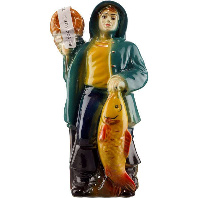 Black Soul Vodka Fisherman Decanter Vodka | 1L at CaskCartel.com