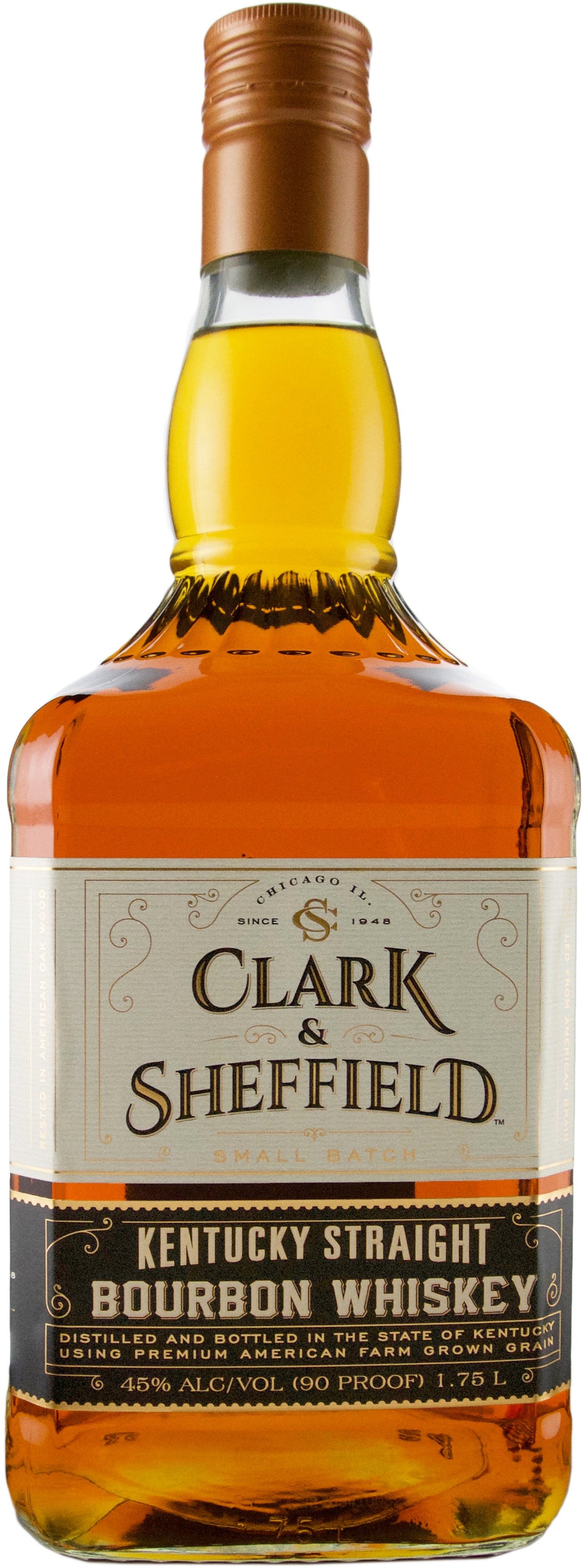 BUY] Clark & Sheffield Small Batch Bourbon Whiskey | 1.75L at 