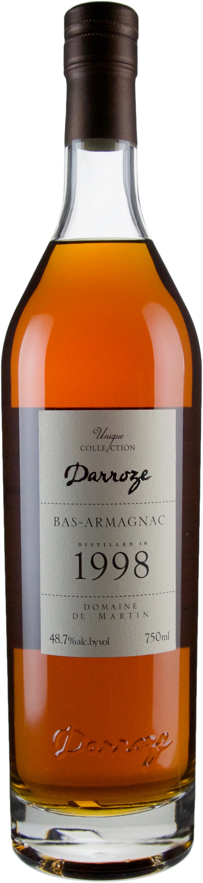 Darroze Domaine Au Martin Vintage 1998 Armagnac