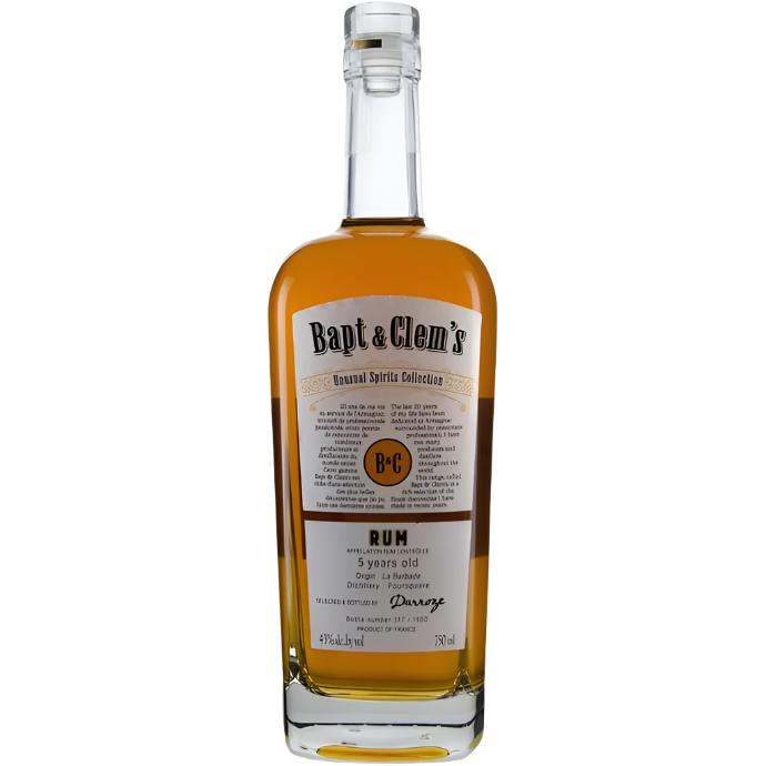 Bapt & Clem's 5 Year Old Barbados from Foursquare Distilliery Finished in Jurancon Casks Rum at CaskCartel.com