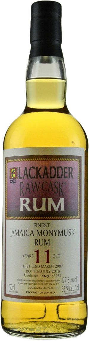 Blackadder Monymusk Raw Cask 11 Year Old Rum at CaskCartel.com
