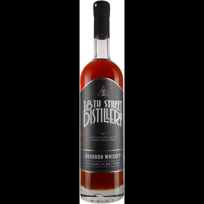 18th Street Bourbon 110 Proof Whiskey