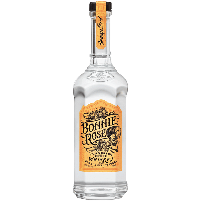Bonnie Rose Orange Peel Flavor Tennessee White Whiskey