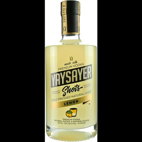 Yaysayer Lemon Shots Premium Vodka at CaskCartel.com