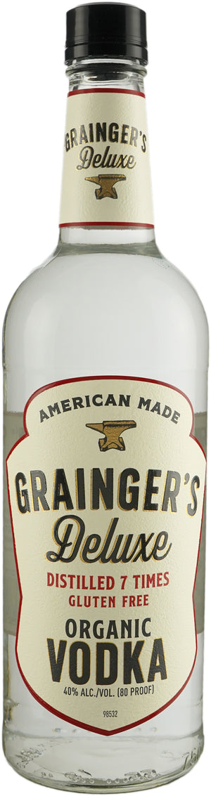 Grainger's Deluxe Organic Vodka at CaskCartel.com
