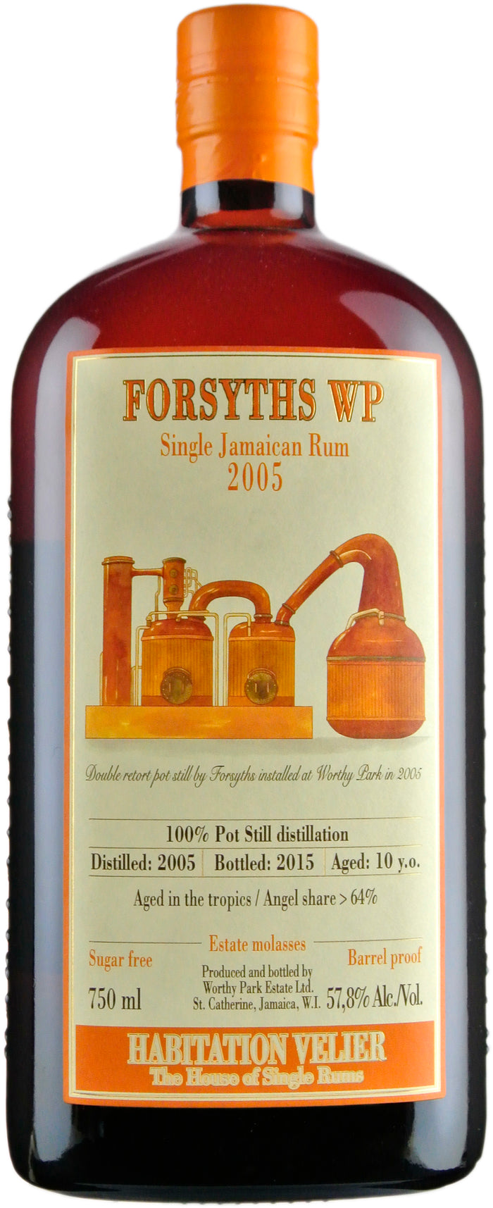 Forsyths WP 2005 Single Jamaican Rum
