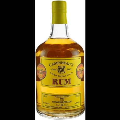Cadenheads Monymusk 14 Year Old Vintage Cask # 12 2004 Rum at CaskCartel.com