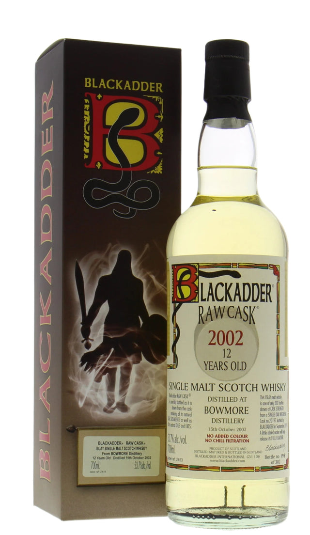 Blackadder Raw Cask Bowmore 12 Year Old Old Single Malt Scotch Whisky at CaskCartel.com