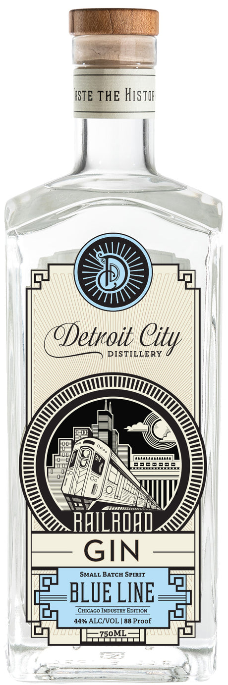 Detroit City Distillery Blue Line Gin at CaskCartel.com