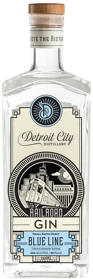 Detroit City Distillery Blue Line Gin at CaskCartel.com
