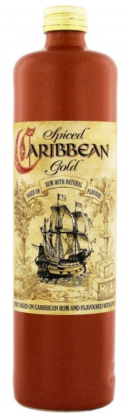 Caribbean Spiced Gold Rum  | 700ML at CaskCartel.com