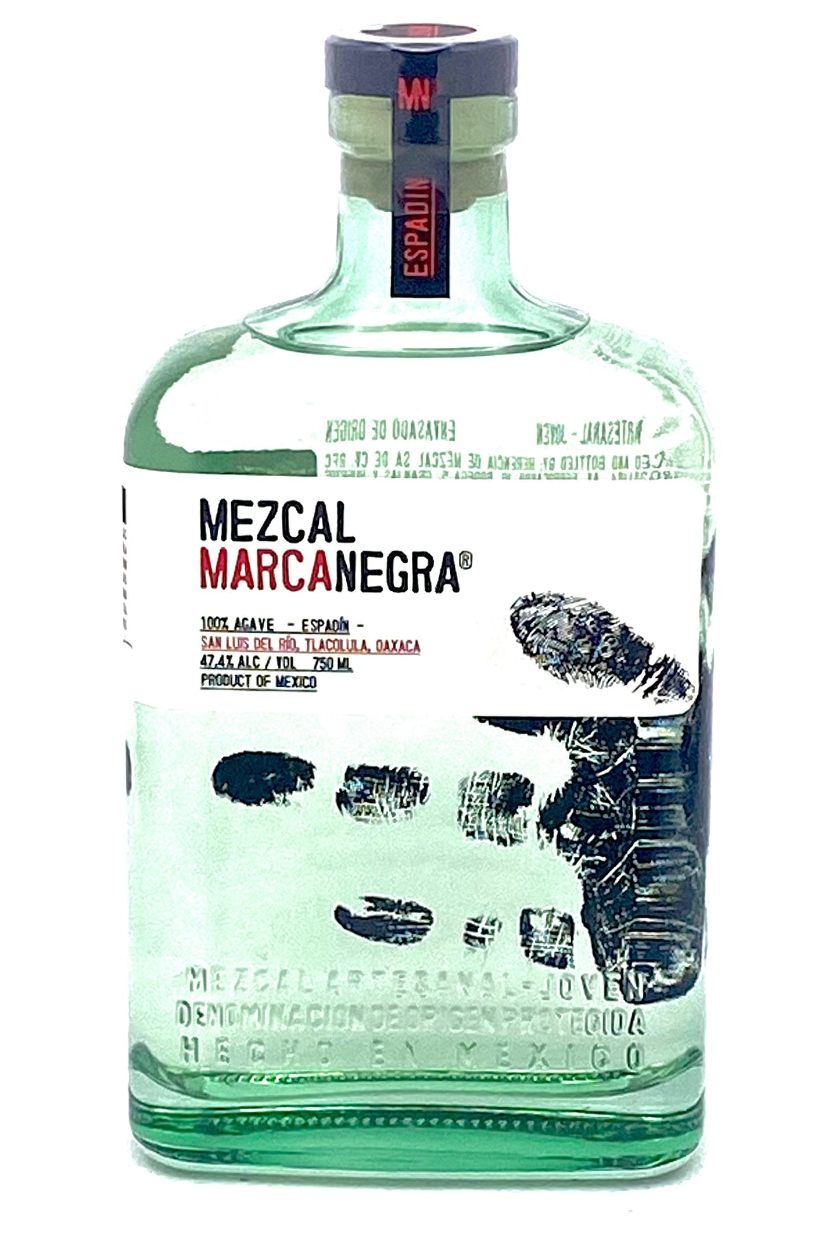 Marca Negra 100% Agave Espadín (Proof 98.4) Mezcal | 700ML at CaskCartel.com
