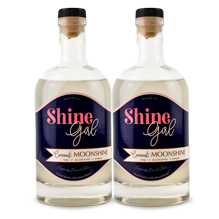 Shine Girl Moonshine | Coconut Moonshine (2) Bottle Bundle