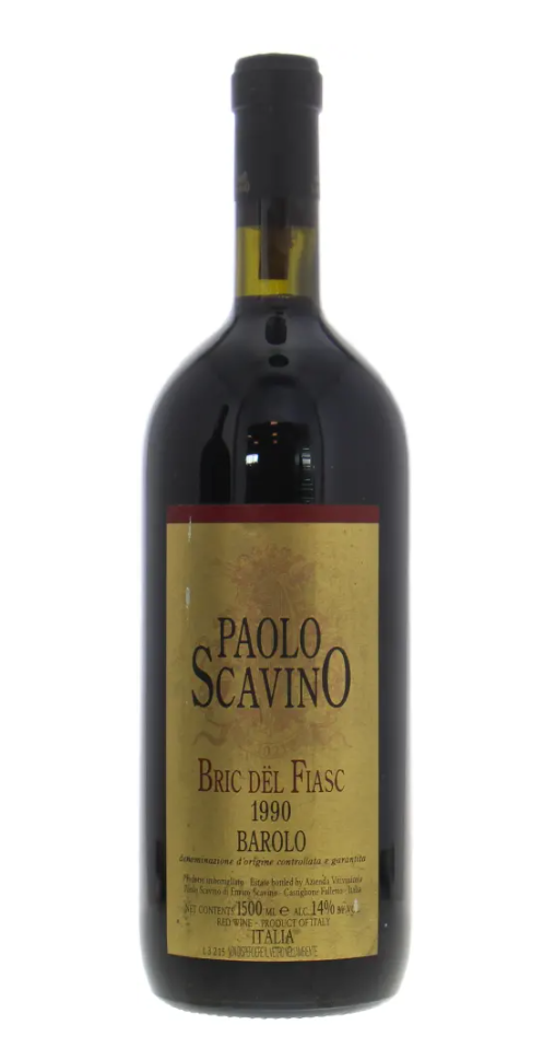 1990 | Paolo Scavino | Barolo Bric del Fiasc (Magnum) at CaskCartel.com