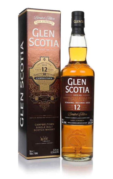 Glen Scotia 12 Year Old Seasonal Release 2022 | 700ML at CaskCartel.com