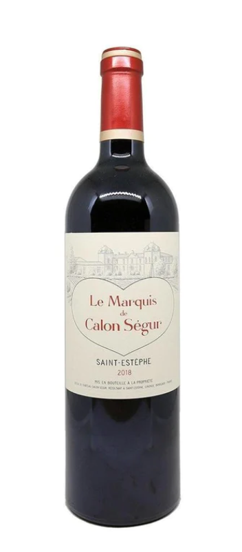 2018 | Château Calon-Ségur | Marquis de Calon at CaskCartel.com