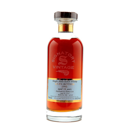 The Glenrothes 1995 Vintage (Signatory Bottling) Single Malt Scotch Whisky at CaskCartel.com