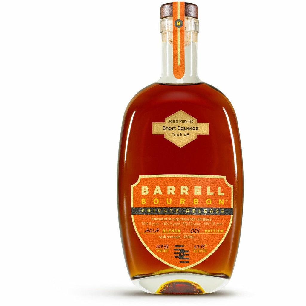 Joe's Playlist Track 8 Short Squeeze Barrell Bourbon Private Release A01A Whiskey at CaskCartel.com