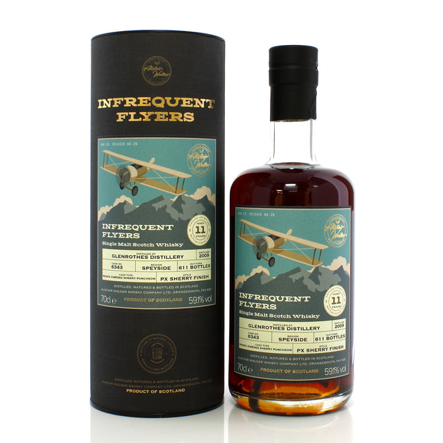 Glenrothes Infrequent Flyers Single Cask #6343 2009 11 Year Old Scotch Whisky | 700ML at CaskCartel.com