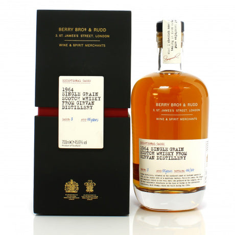 Girvan Berry Bros & Rudd Exceptional Single Cask #3 1964 55 Year Old Whisky | 700ML at CaskCartel.com