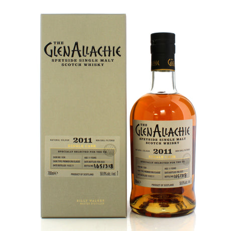 GlenAllachie Single Cask #1036 Premier Cru Classé Cask 2011 11 Year Old Whisky | 700ML at CaskCartel.com