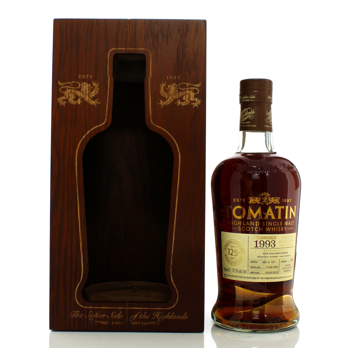 Tomatin 125th Anniversary Single Cask #6810 1993 28 Year Old Whisky | 700ML at CaskCartel.com