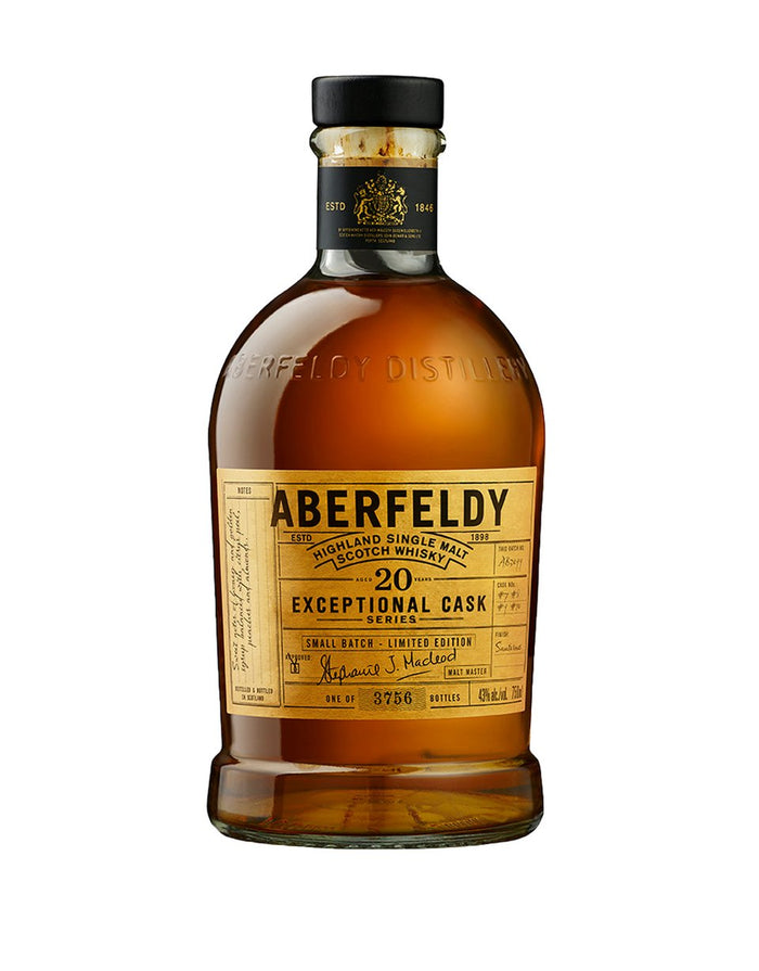 Aberfeldy 20 Year Old Small Batch Highland Single Malt Scotch Whisky